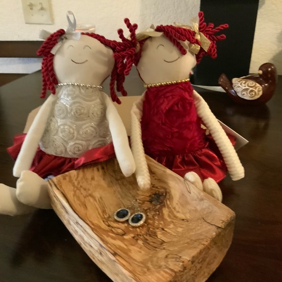 Dillards Jewelry Costume Drop Earrings Sapphire And Diamondhigh